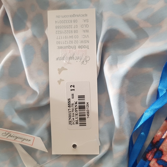 Spicysugar Blue And Pink Dress - Picture 10 of 12